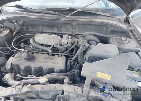 2000 Hyundai Accent Gl из США, поврежденный, VIN KMHCG45G6YU090020